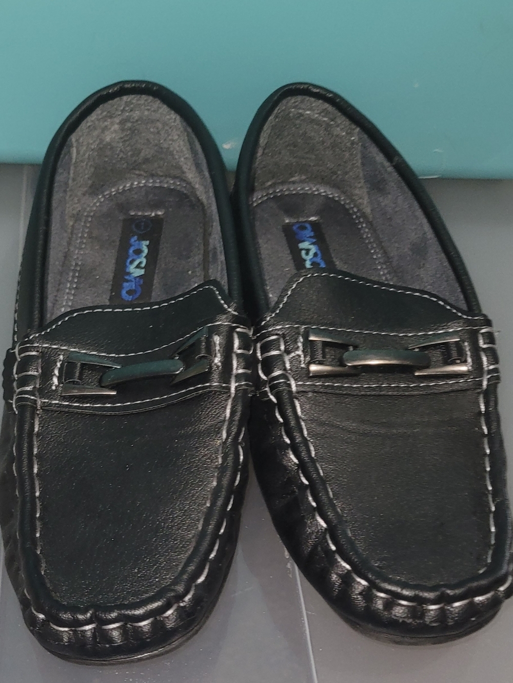 Girls Size 1 Dressy Black Shoes